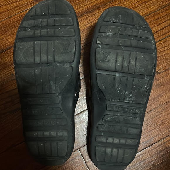 Authentic Louis Vuitton Damier spa shoes men sz 8 - Picture 4 of 5